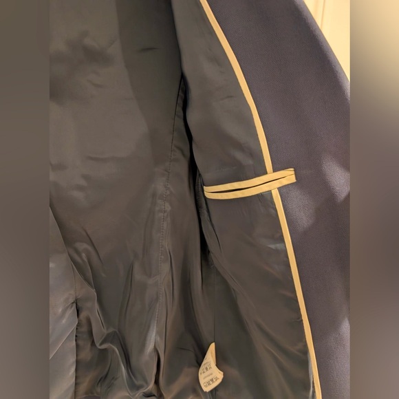 J. Crew Collection navy Blazer size 2 - Picture 5 of 7